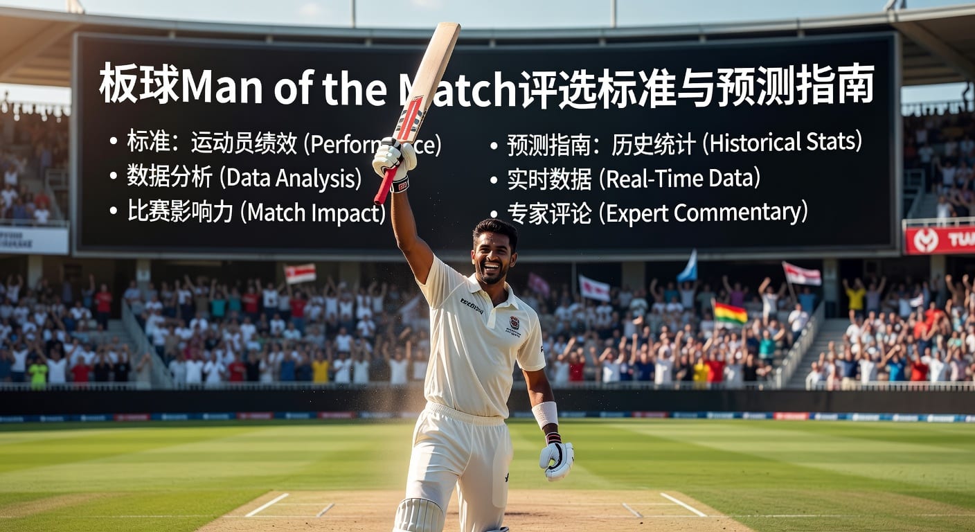 板球Man of the Match 评选与投注技巧