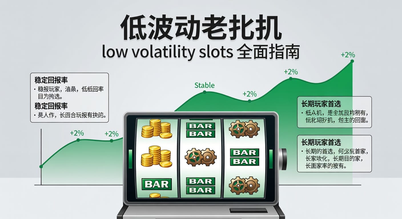 低波动老虎机 low volatility slots：新手与体育玩家指南
