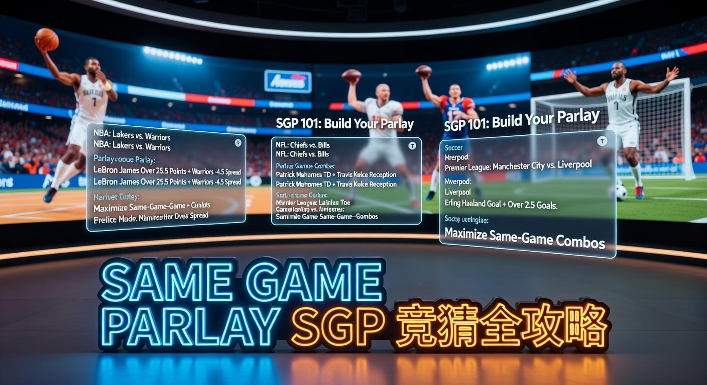 超级过关 same game parlay SGP投注技巧与组合思路2026年