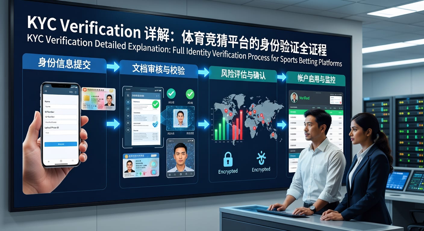 KYC verification 全流程解析：体育用户开户注册审核要点